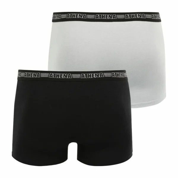 luxe soldes Athena Lot De 2 Boxers Homme Eco Pack 4