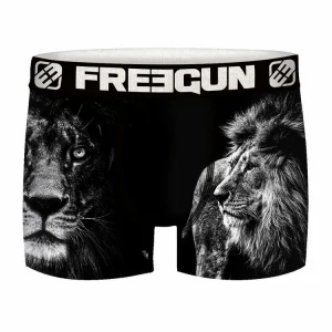 mode pas cher FREEGUN Lot De 5 Boxers Homme Animals 12