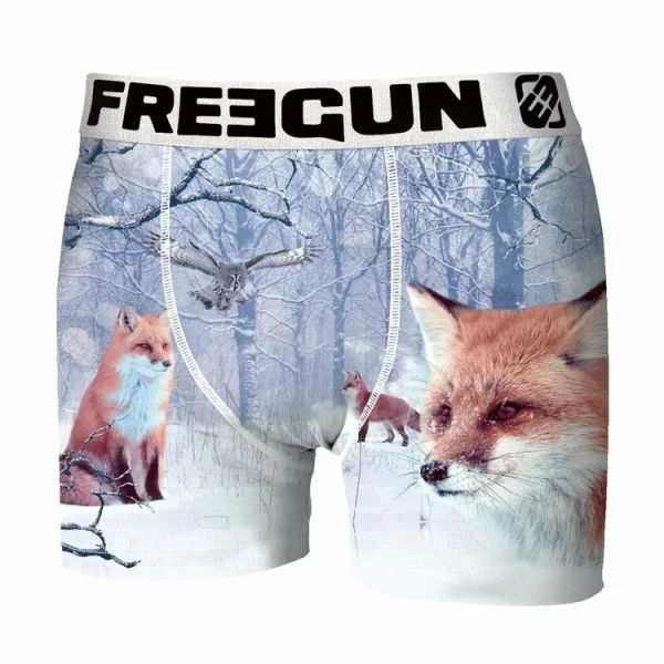 mode pas cher FREEGUN Lot De 5 Boxers Homme Animals 6