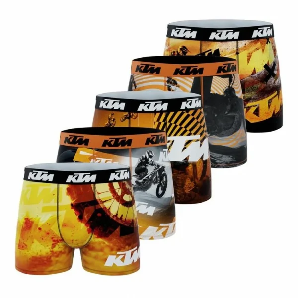 KTM Lot De 5 Boxers Homme aux meilleurs prix 1