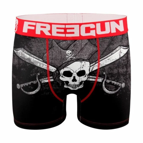 FREEGUN Lot De 5 Boxers Homme Drapeaux vente pas cher en ligne 6