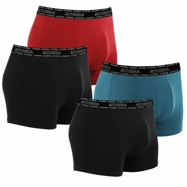 Athena Lot De 4 Boxers Homme en solde 3