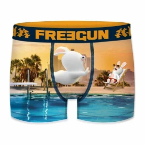 soldes en ligne FREEGUN Lot De 4 Boxers Homme Lapins Crétins 16