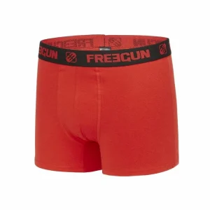 soldes de Noël FREEGUN Lot De 4 Boxers Coton Homme Uni 14