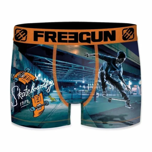 FREEGUN Boxer Homme Skate Or Die qualité supérieure 1