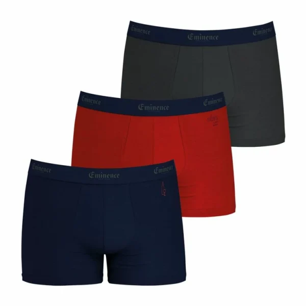 Eminence Lot De 3 Boxers Homme Millesime marques de renommée 3