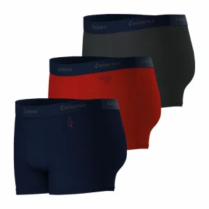 Eminence Lot De 3 Boxers Homme Millesime marques de renommée 12