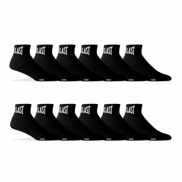 EVERLAST Lot De 12 Paires De Chaussettes Quarter boutique paris 1