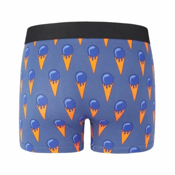 CRAZY BOXERS Boxer Homme Coton Bio Gots Ice Cream marque moins cher 7