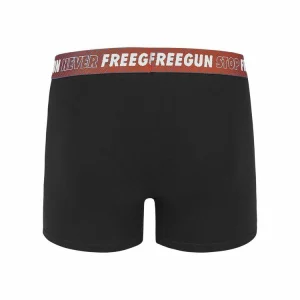 FREEGUN Lot De 3 Boxers Coton Homme Never Stop ultratendance 16