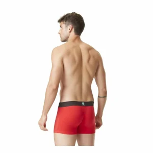 MY ESSENTIAL Lot De 3 Boxers Homme En Coton Bio Uni Gots en promotion 14