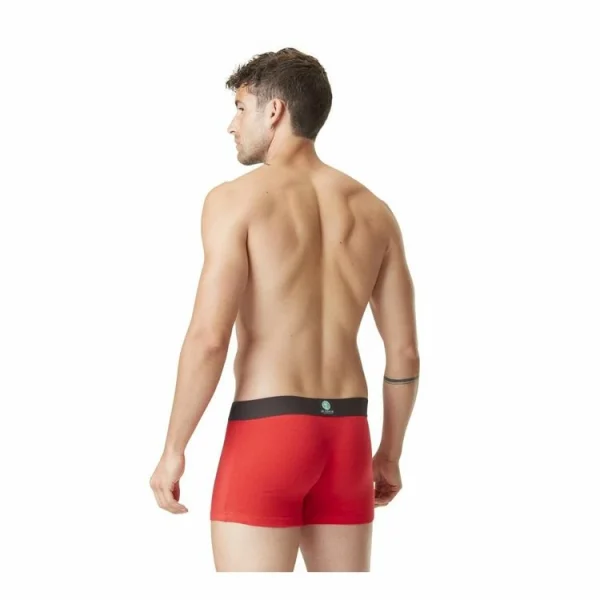 MY ESSENTIAL Lot De 3 Boxers Homme En Coton Bio Uni Gots en promotion 5