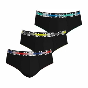 magasin Athena Lot De 3 Slips Homme Endurance 24H 7