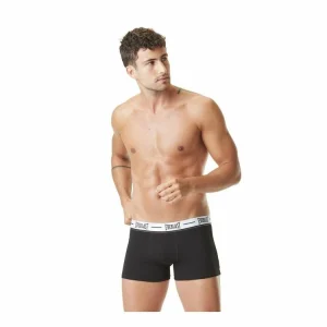 EVERLAST Lot De 2 Boxers Coton Homme Ceinture Brand vente pas cher 12