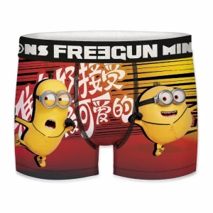 achat pas cher FREEGUN Lot De 4 Boxers Homme Les Minions Despicable Me 12