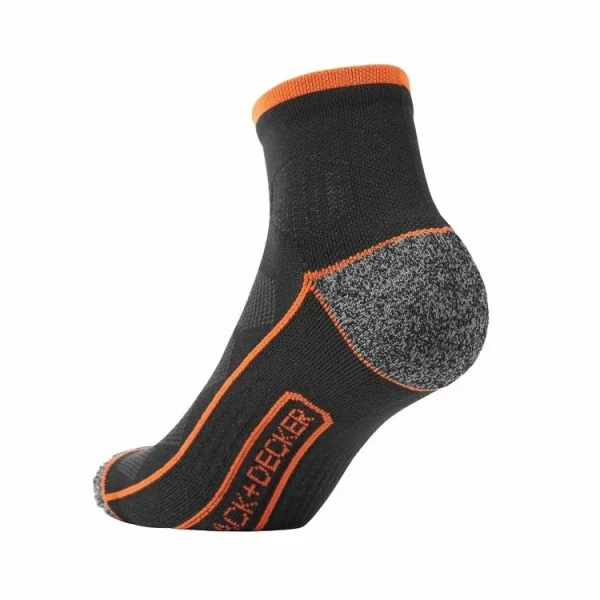 Promotio de vente Black & Decker Lot De 2 Paires De Chaussettes Socquettes De Travail Tool 5