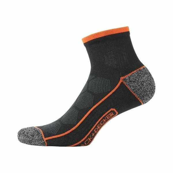 Promotio de vente Black & Decker Lot De 2 Paires De Chaussettes Socquettes De Travail Tool 6