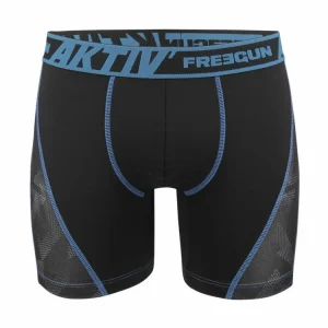 FREEGUN Lot De 4 Boxers Homme Aktiv Sport Surpiqûres Colorées REMISE allant jusqu. 12