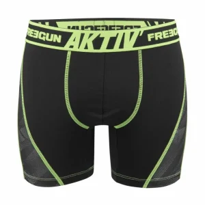 FREEGUN Lot De 4 Boxers Homme Aktiv Sport Surpiqûres Colorées REMISE allant jusqu. 14