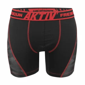 FREEGUN Lot De 4 Boxers Homme Aktiv Sport Surpiqûres Colorées REMISE allant jusqu. 18