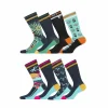 de garantie authentique FREEGUN Lot De 8 Paires De Chaussettes Fantaisie Tropic 22