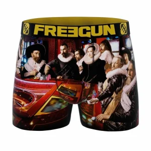 FREEGUN Lot De 4 Boxers Homme Art Attack nouveau produit 12