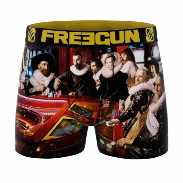 FREEGUN Lot De 4 Boxers Homme Art Attack nouveau produit 4