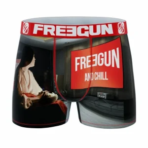 FREEGUN Lot De 4 Boxers Homme Art Attack nouveau produit 16