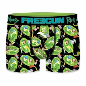 FREEGUN Lot De 5 Boxers Homme Rick And Morty Portal Large choix en ligne 18