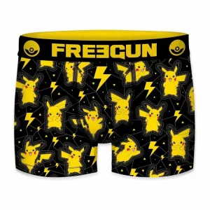 REMISE FREEGUN Lot De 5 Boxers Homme Pokémon 12