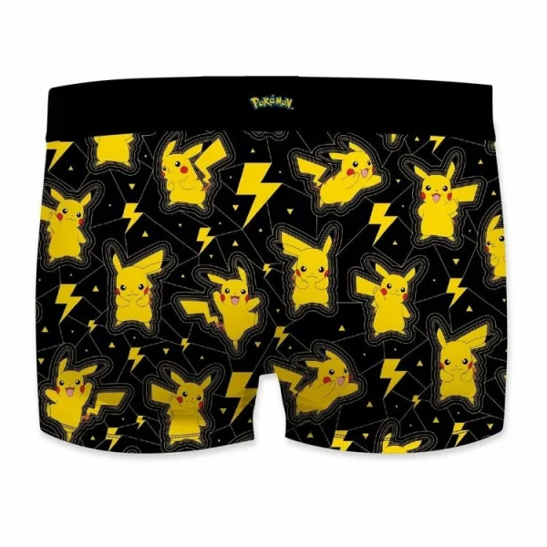 REMISE FREEGUN Lot De 5 Boxers Homme Pokémon 5