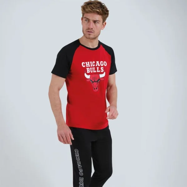 aux meilleurs prix Athena Pyjama Long Homme NBA Bulls 1