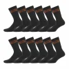 Black & Decker Lot De 12 Paires De Chaussettes Hautes De Travail TEK Retour gratuit en magasin. 20