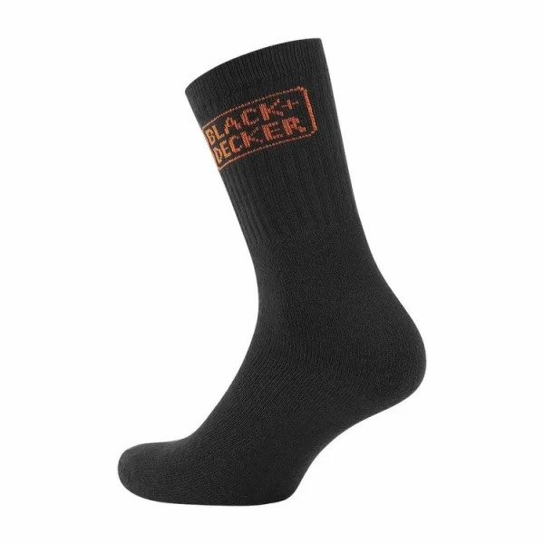 Black & Decker Lot De 12 Paires De Chaussettes Hautes De Travail TEK Retour gratuit en magasin. 6