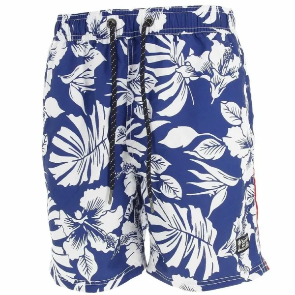 pas cher en vente SUPERDRY Short De Bain Superdry Hawaiian Blu Swim Short Bleu 98573 1