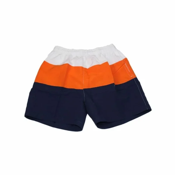 grande marque pas cher Kebello Short De Bain RayéHomme Orange 1