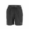 achetez pas cher Calvin Klein Short De Bain Calvin Klein Medium Double Wb Noir 7-861 13