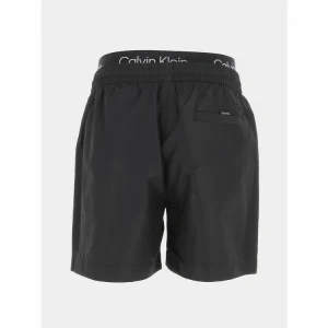 achetez pas cher Calvin Klein Short De Bain Calvin Klein Medium Double Wb Noir 7-861 8