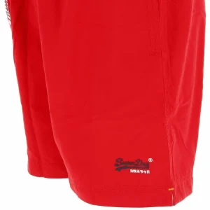 site officiel SUPERDRY Short De Bain Superdry Waterpolo Rge Short Bain Rouge 98570 13