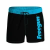 FREEGUN Boardshort Court Homme Avec Ceinture Demi-élastiquée Pas Cher soldes France 20