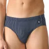 soldes officiel MEY Slip De Bain Pour Homme Saint Louis Bleu Marine 8