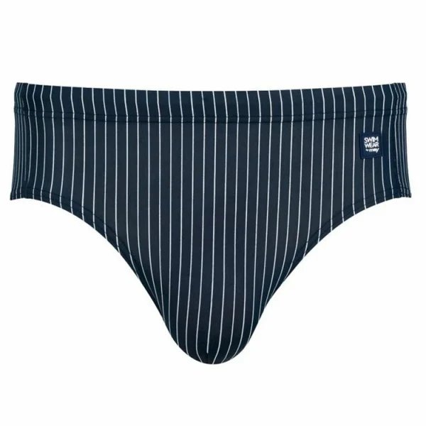 soldes officiel MEY Slip De Bain Pour Homme Saint Louis Bleu Marine 4