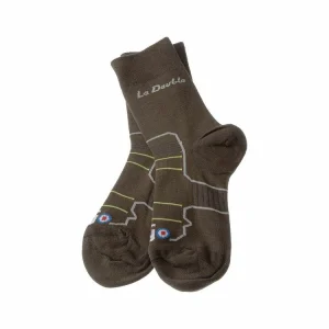 Nouvelle Collection THYO Chaussette Niveau Mollet – 1 Paire – Coutures Plates – Non Comprimantes – Sans Bouclette – Randonnée – Chaude – La Double Authentique 12