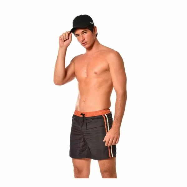 Service Clients Dédié VONDUTCH Boardshort Homme Bicolore Avec Bandes Latérales 1