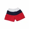 soldes Kebello Short De Bain RayéHomme Rouge 8