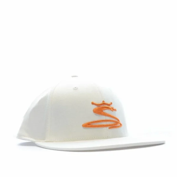 shopping pas cher COBRA Casquette Blanche Orange COBRA YOUTH TOUR SNAKE 3