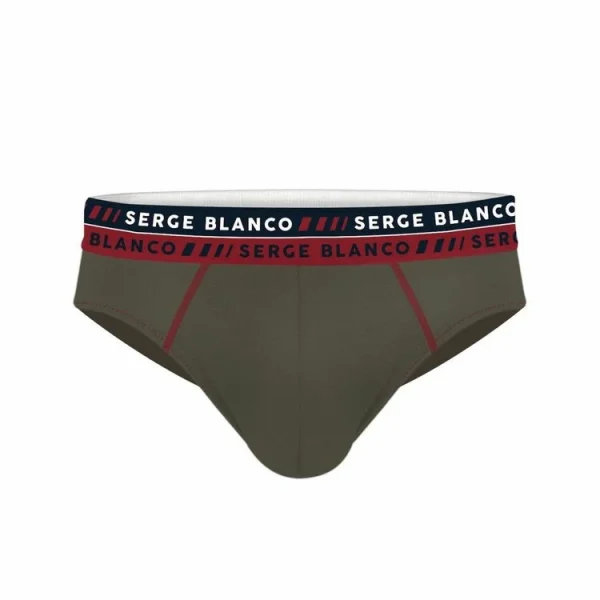 De super promotions disponibles SERGE BLANCO Lot De 4 Slips Homme En Coton French 7