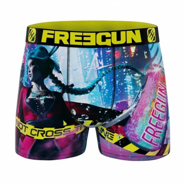 FREEGUN Boxer Homme Cyber Punk Drink mode 1