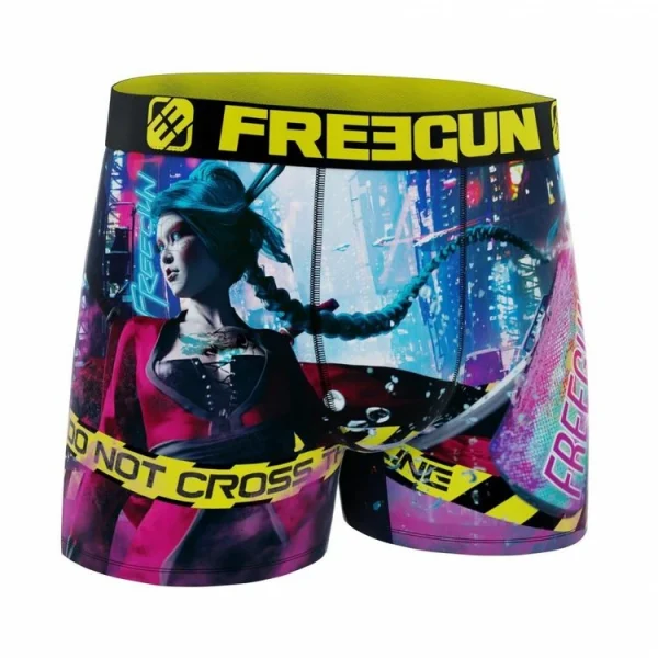 FREEGUN Boxer Homme Cyber Punk Drink mode 5