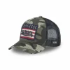 l'unique style VONDUTCH Casquette Trucker Flag Camouflage 14